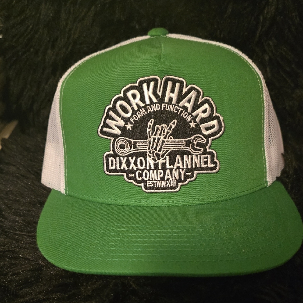 DIXXON Green and White Cap